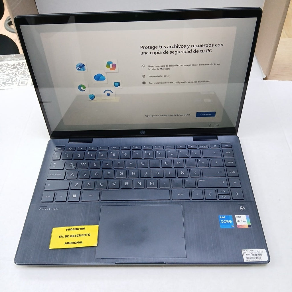 LAPTOP HP PAVILION X360 14-EK0002LA (2 EN 1) (2024) 512 GB SSD 16 GB RAM