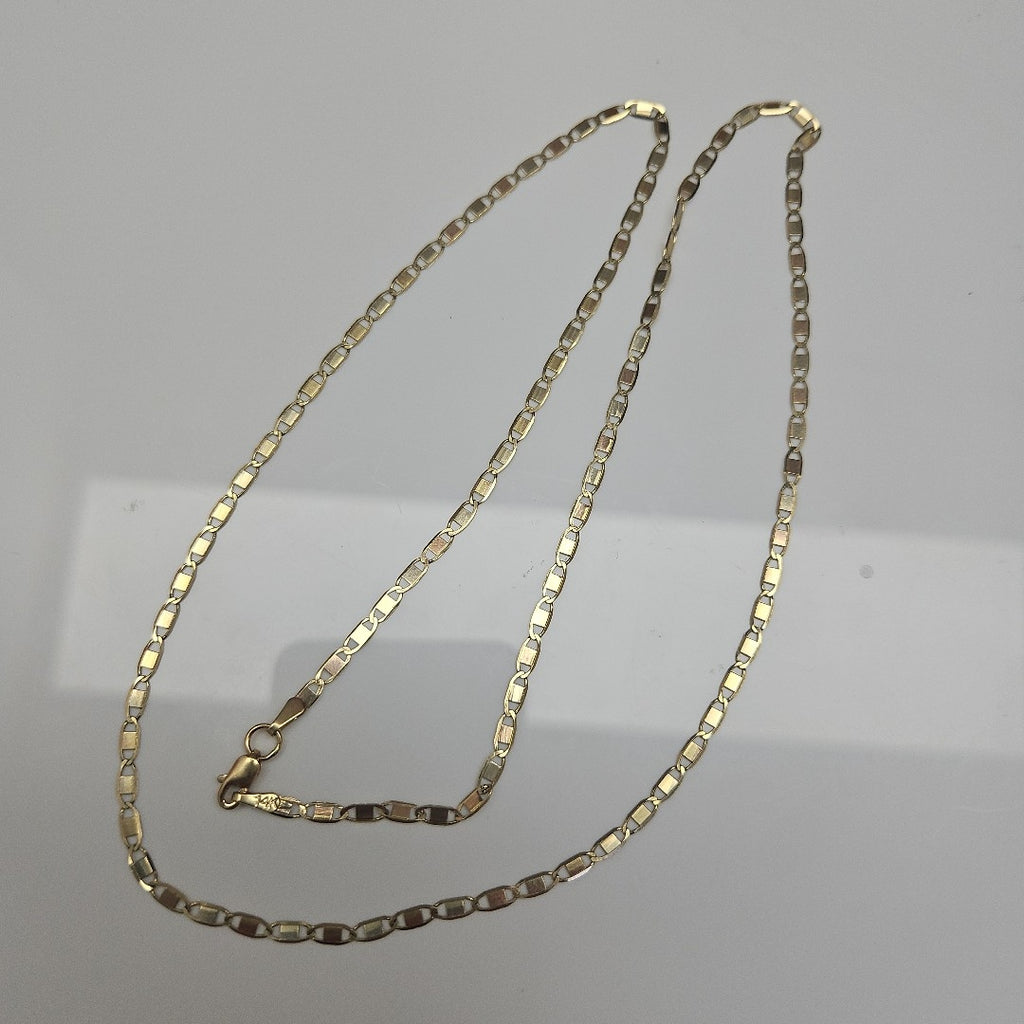 CADENA ESPEJO 14K 60 CM 5.4 GR (NUEVO)