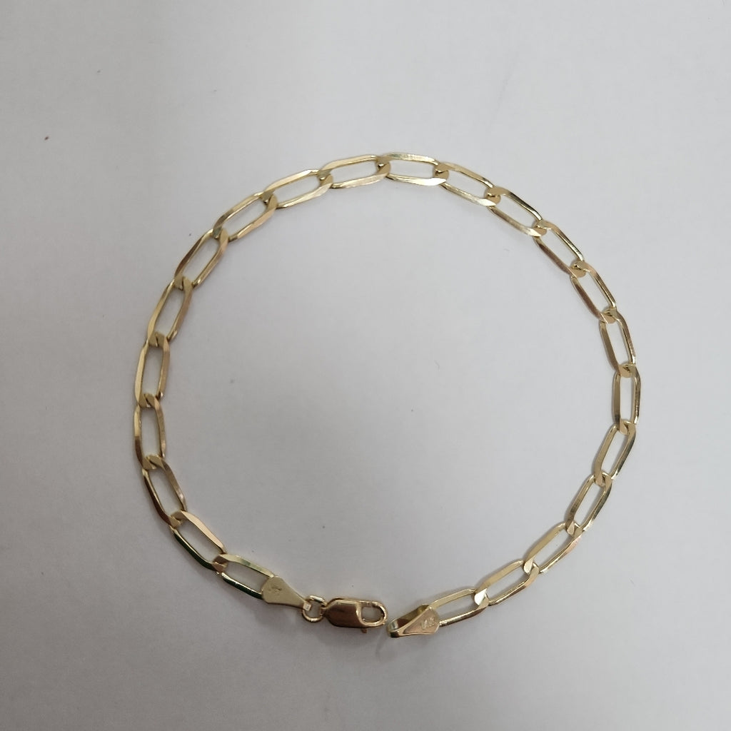 PULSERA ESLABON 14K 21 CM 4.3 GR (NUEVO)