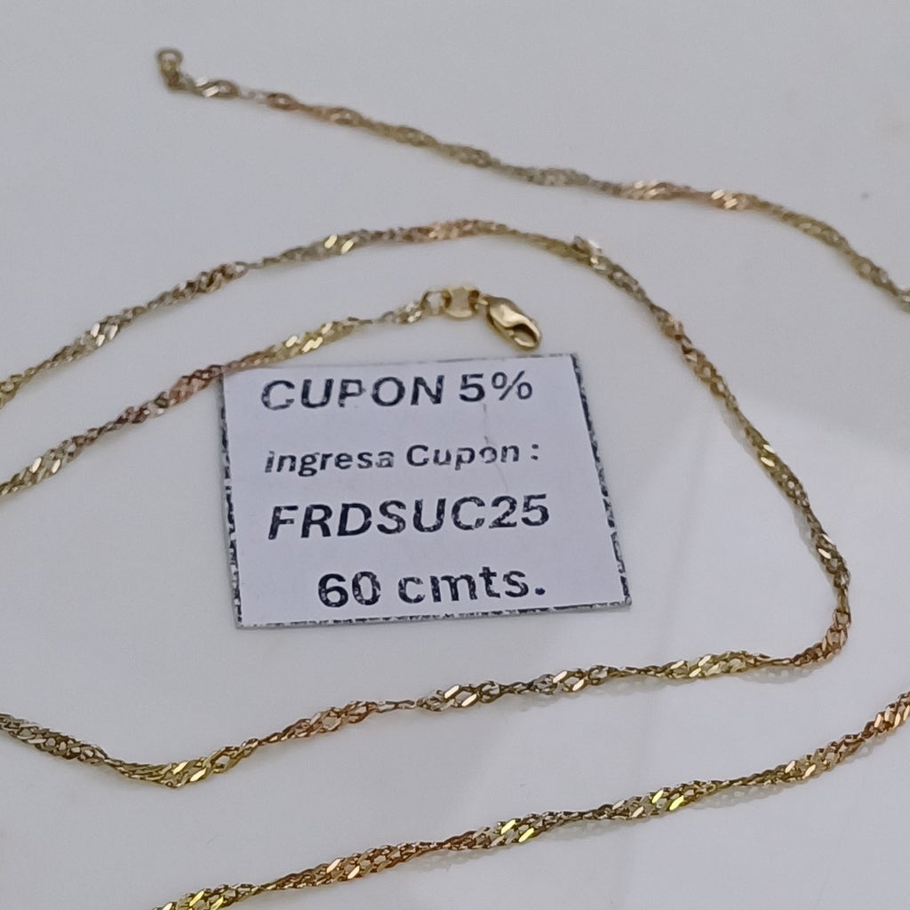 CADENA ORO 14 K 4,40 GRMS (SEMINUEVO)