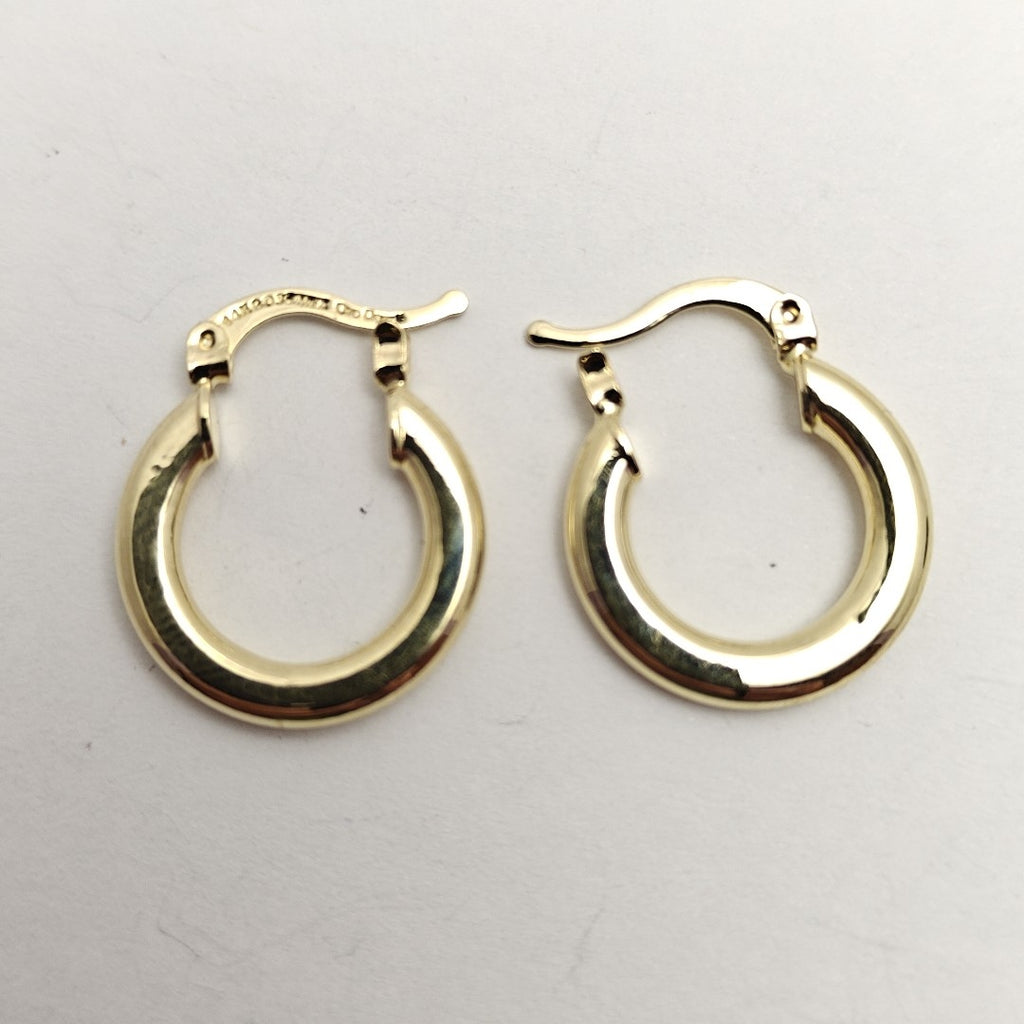 ARETES ARRACADAS 14K 1.5 GR (NUEVO)