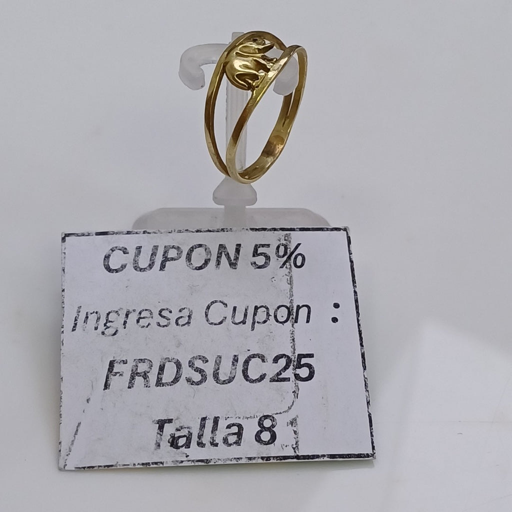 ANILLITO ORO 14 K 1.9 GRMS (SEMINUEVO)