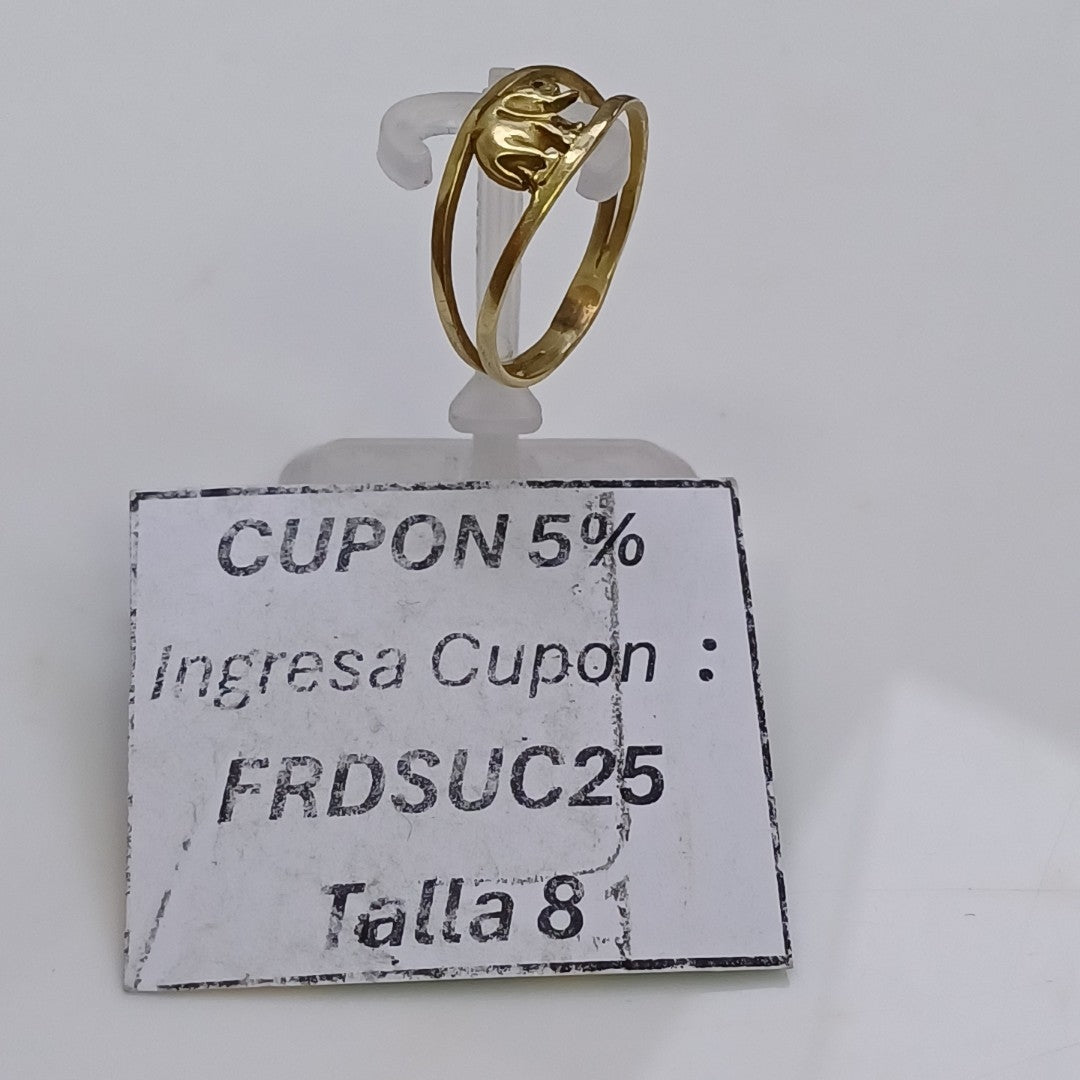 ANILLITO ORO 14 K 1.9 GRMS (SEMINUEVO)