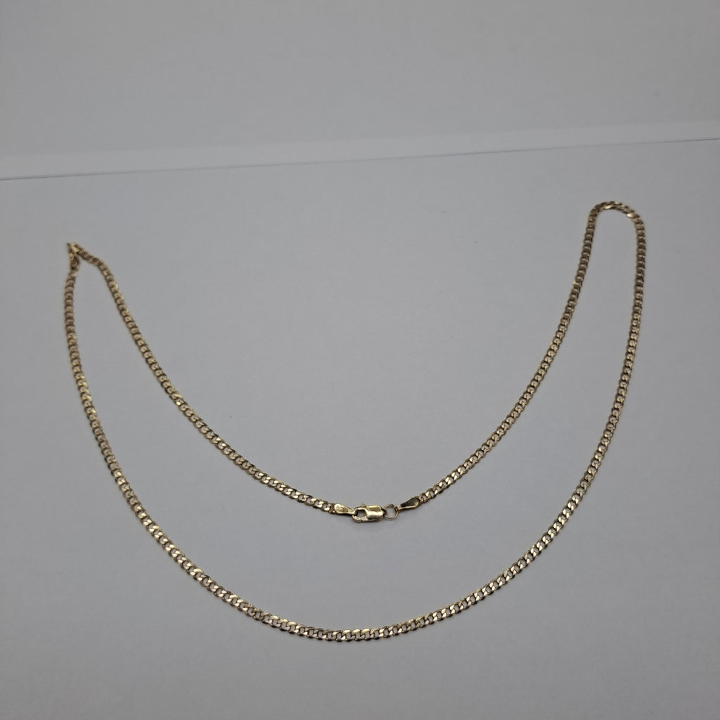 CADENA BARBADA 14K 55 CM 5.5 GR (NUEVO)