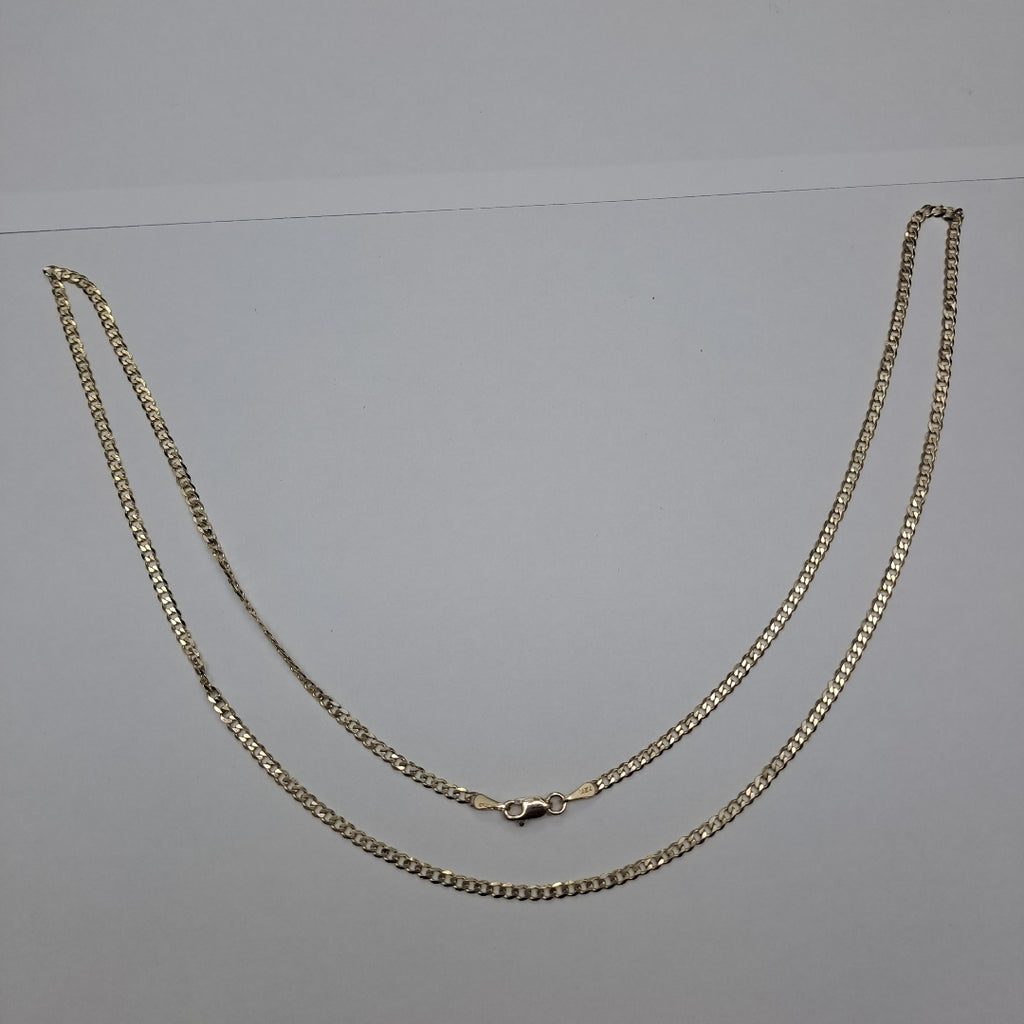 CADENA BARBADA 14K 60 CM 5.9 GR (NUEVO)