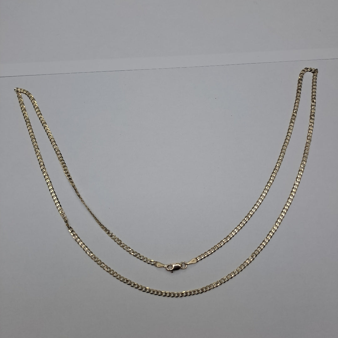 CADENA BARBADA 14K 60 CM 5.9 GR (NUEVO)