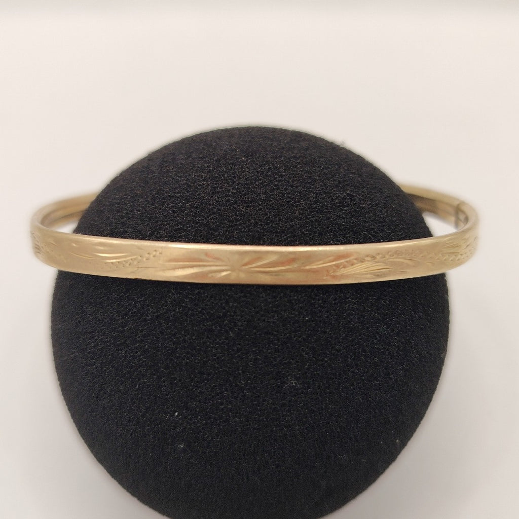 PULSERA RIGIDA ORO 10 K 5.8 GRMS (SEMINUEVO)