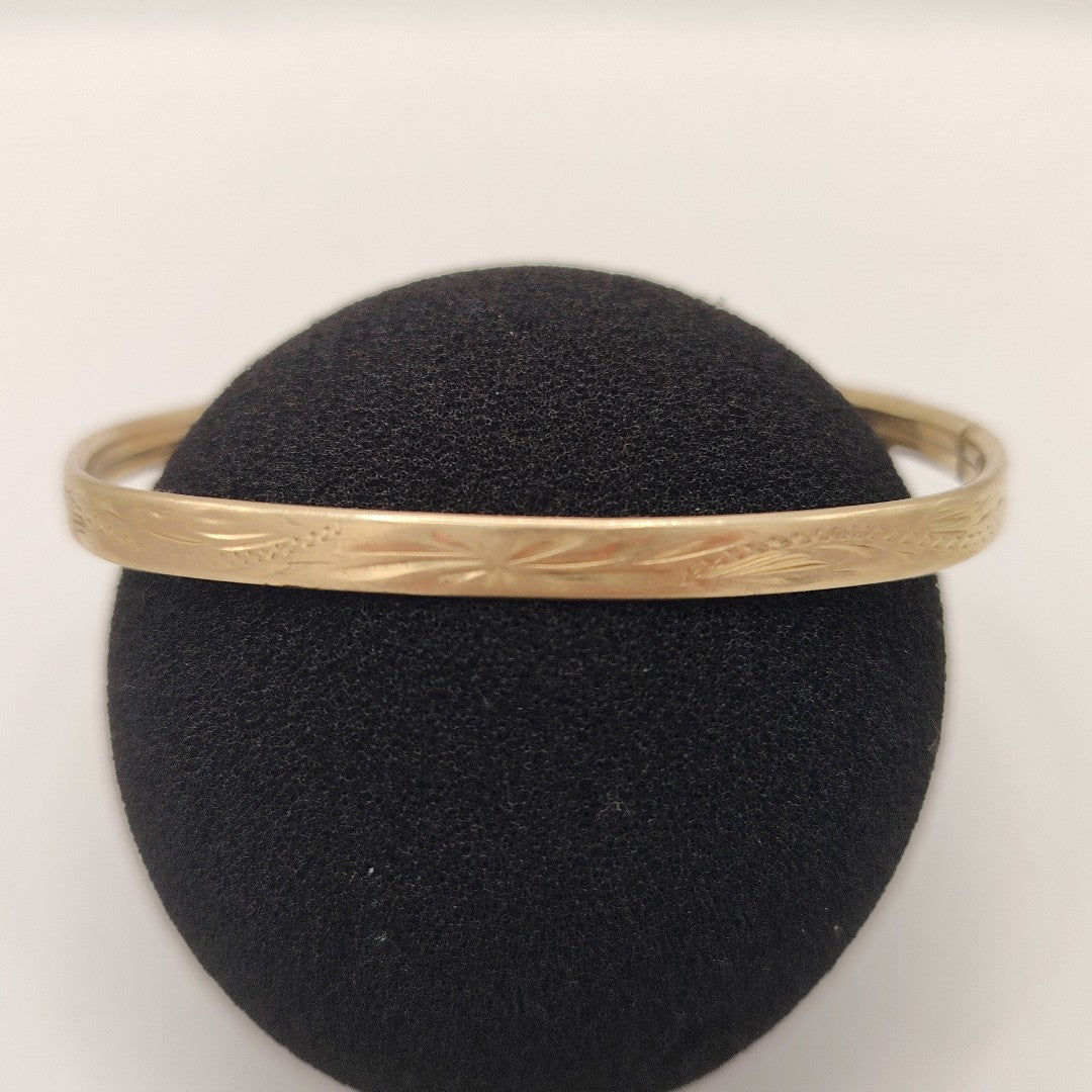 PULSERA RIGIDA ORO 10 K 5.8 GRMS (SEMINUEVO)