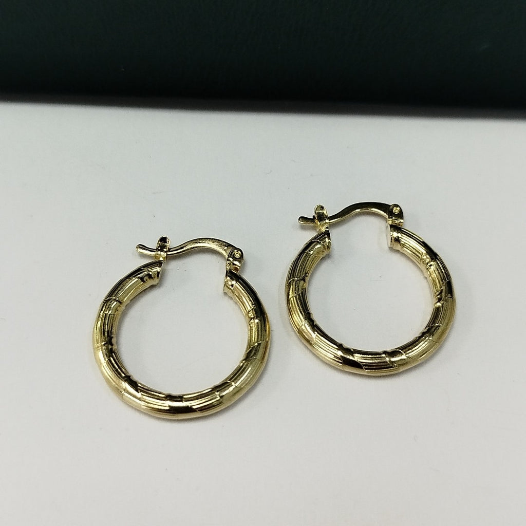 ARETES ARRACADAS 14K 2.6 GR (NUEVO)