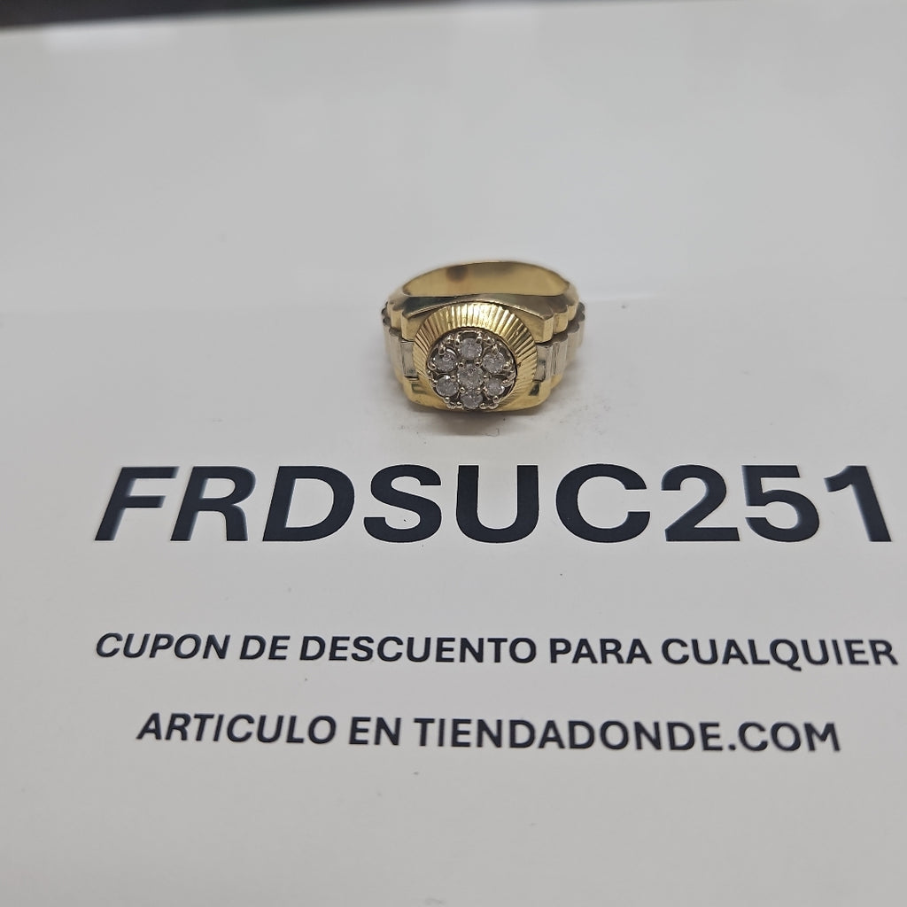 ANILLO ORO 10 K 12,00 GRMS (SEMINUEVO)