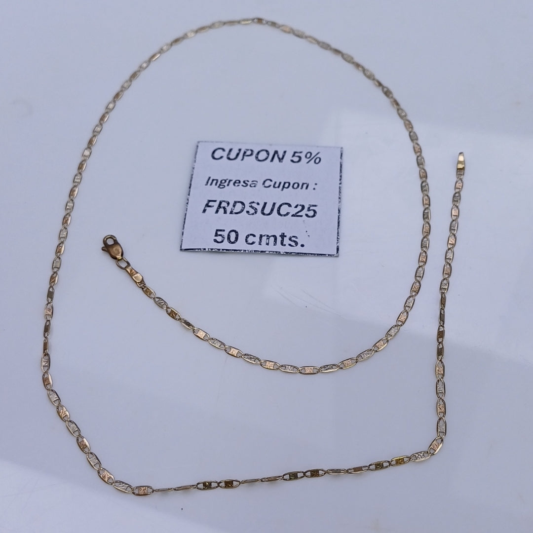 CADENA ORO 10 K 2.7 GRMS (SEMINUEVO)