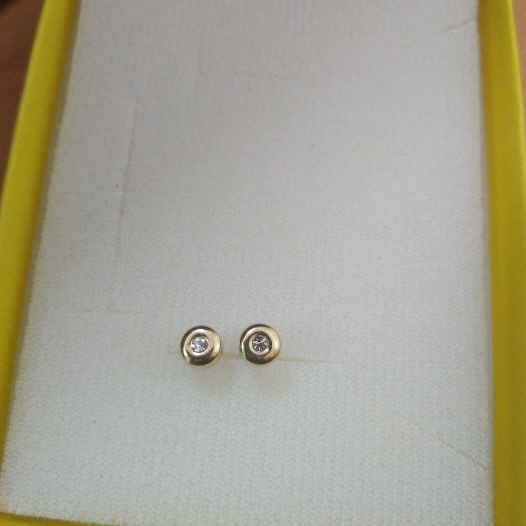 BROQUELES BROQUEL C CIRCONIA 14K 0.27 GR (NUEVO)