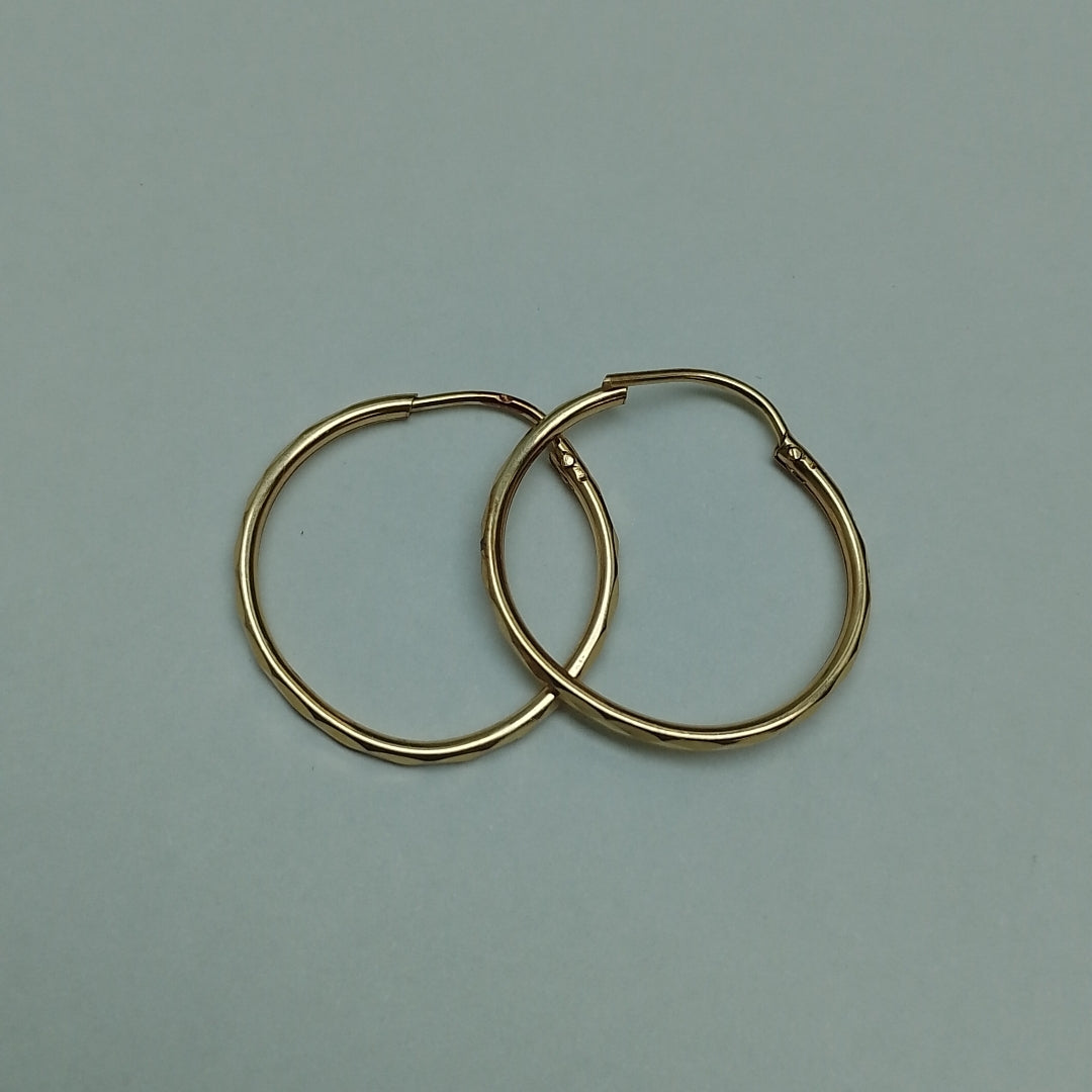 ARRACADAS PAR ORO 10 K 1,20 GRMS (SEMINUEVO)