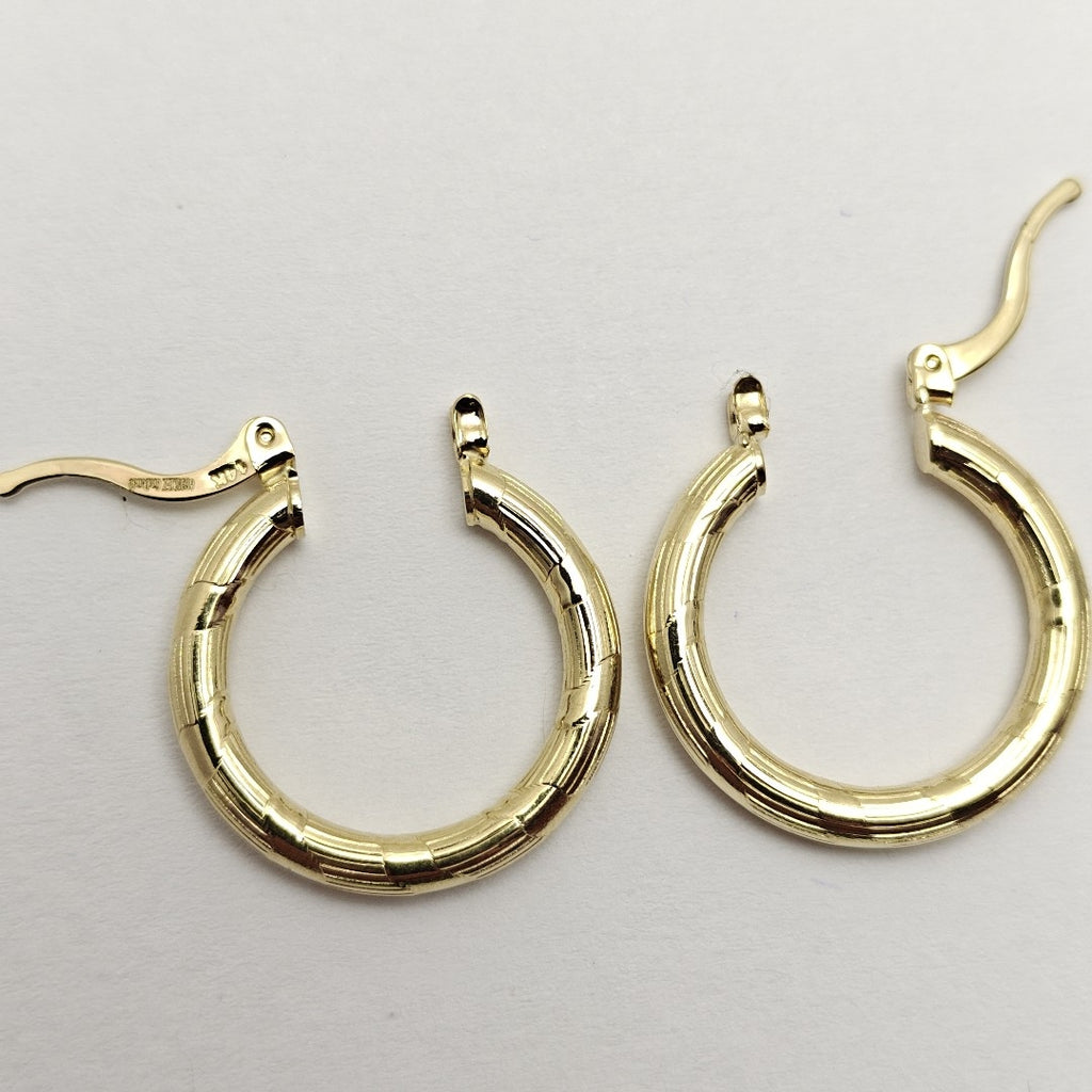 ARETES ARRACADAS 14K 2.7 GR (NUEVO)