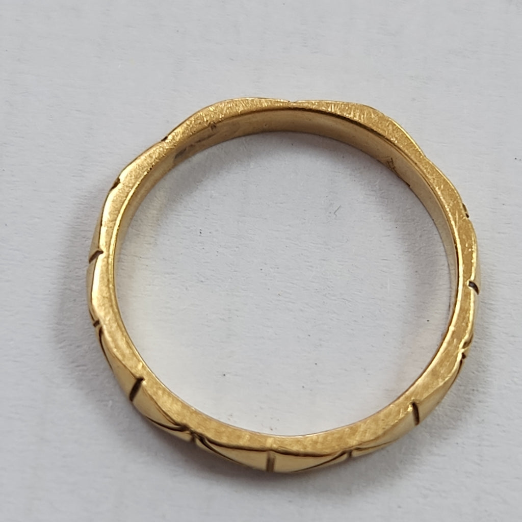 ANILLO ORO 18 K 2.3 GRMS (SEMINUEVO)