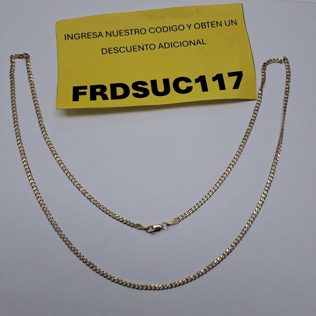 CADENA BARBADO 10K 55 CM 5.5 GR (NUEVO)