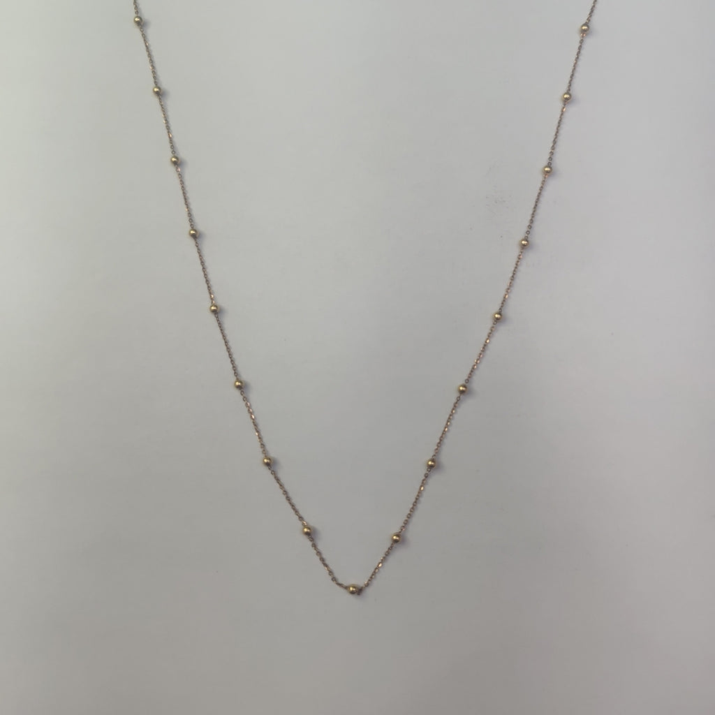 GARGANTILLA ORO 14 K 2.7 GRMS (SEMINUEVO)