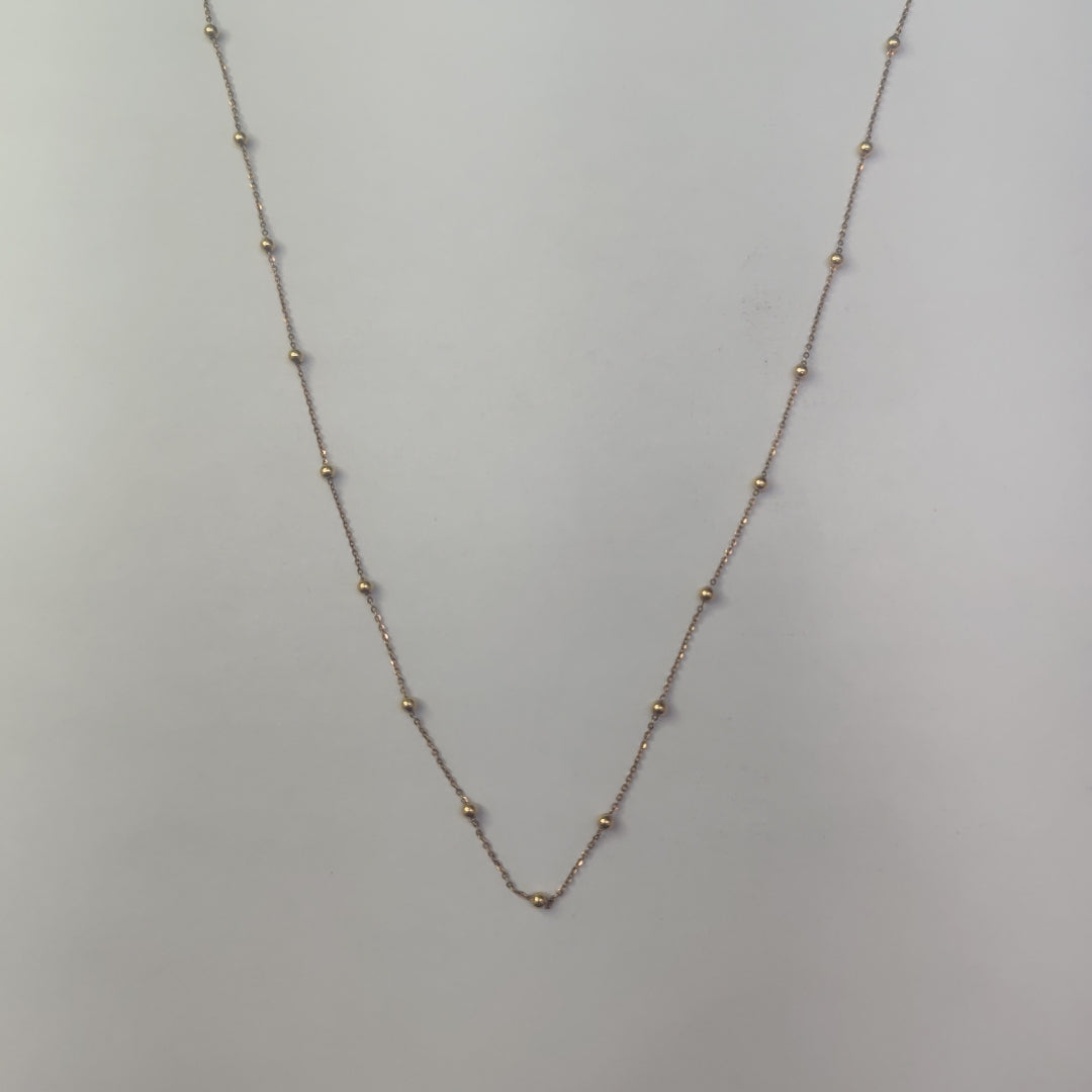 GARGANTILLA ORO 14 K 2.7 GRMS (SEMINUEVO)