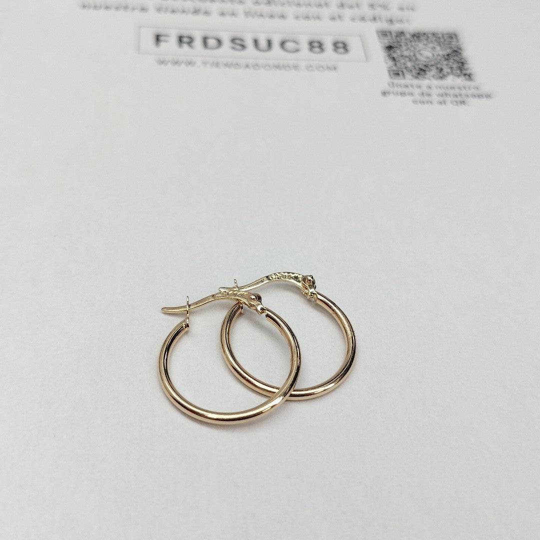 ARETES ARRACADAS 14K 1.3 GR (NUEVO)