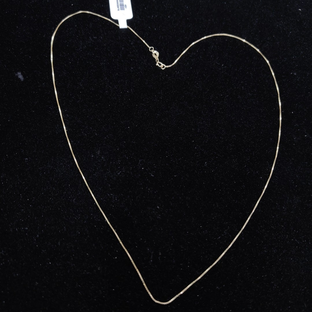 CADENA VENECIANO 14K 55 CM 1.7 GR (NUEVO)