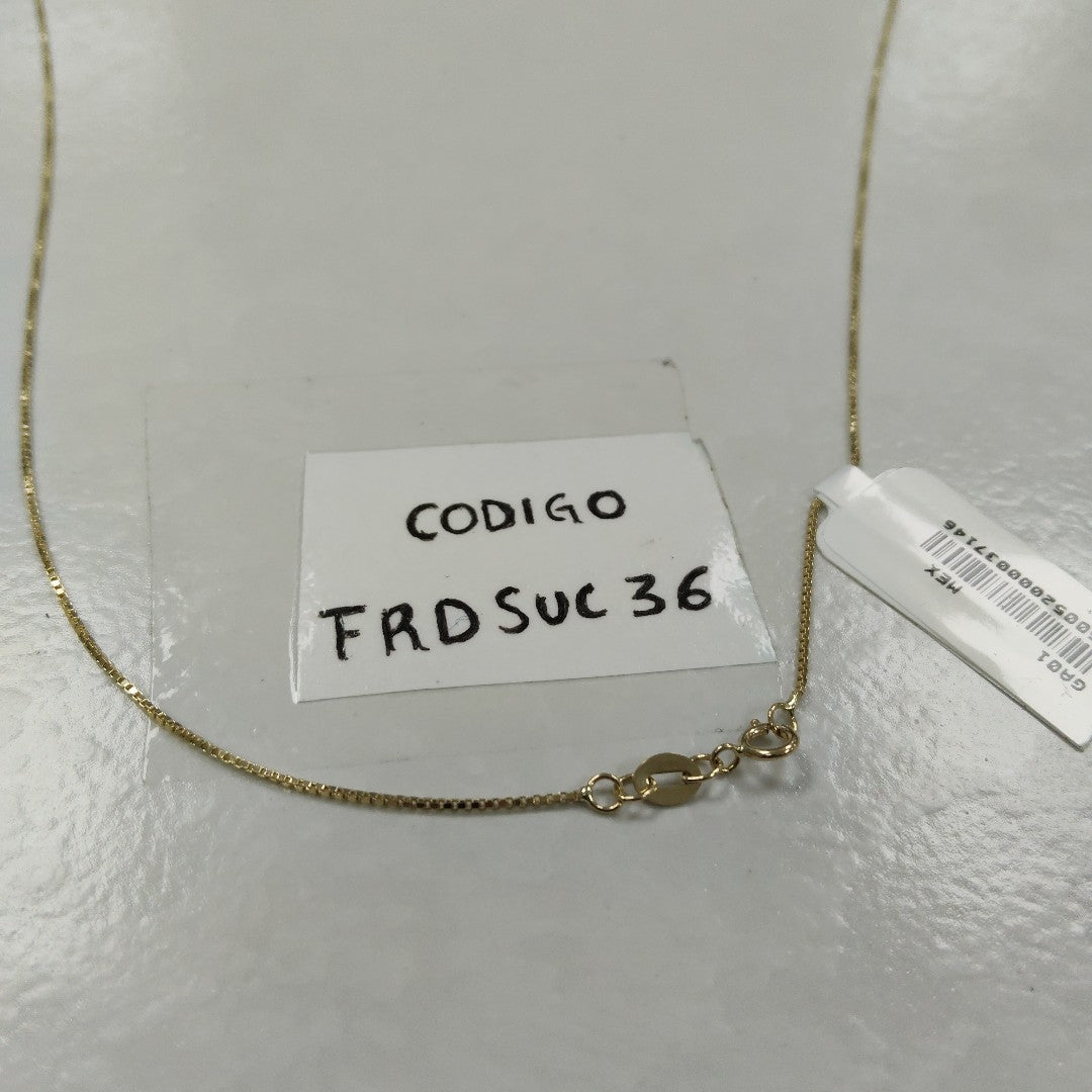 CADENA VENECIANO 14K 60 CM 2.6 GR (NUEVO)