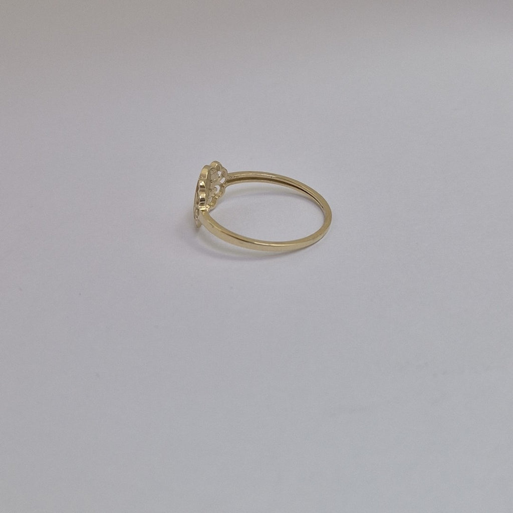 ANILLOS ANILLITO 10K TALLA 7 1 GR (NUEVO)