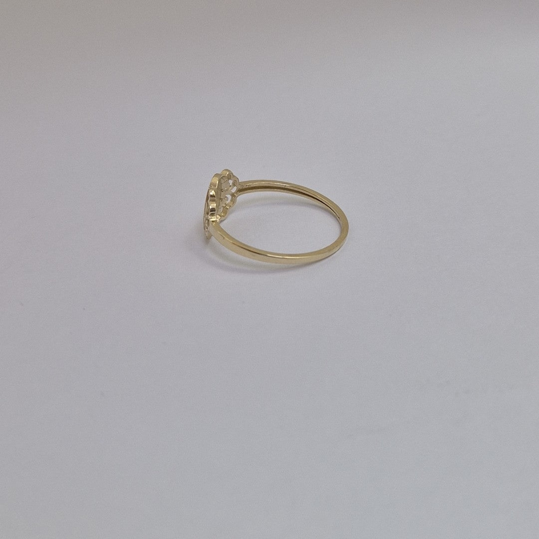 ANILLOS ANILLITO 10K TALLA 7 1 GR (NUEVO)