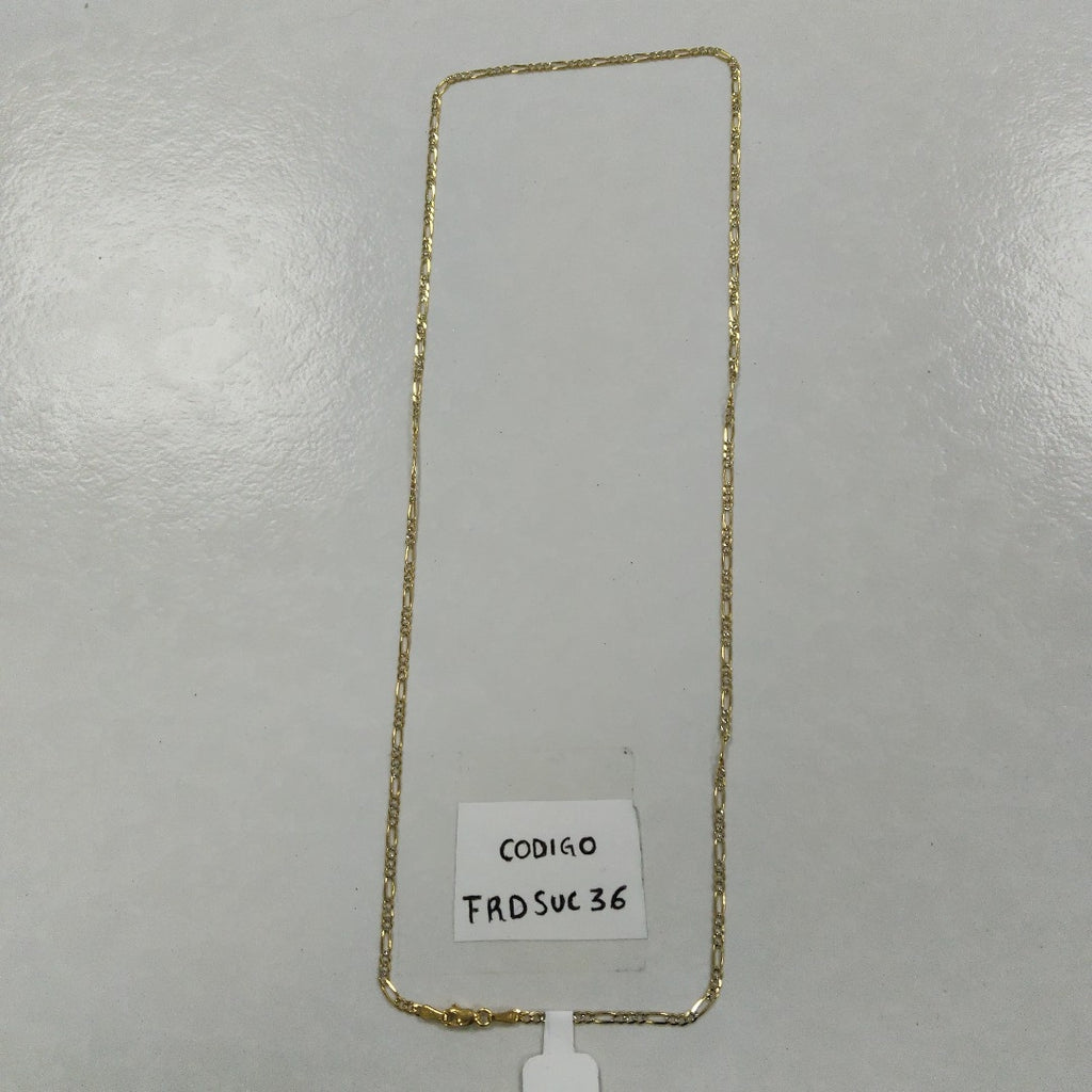 CADENA 3X1 DIAMANTADA 14K 60 CM 5.1 GR (NUEVO)