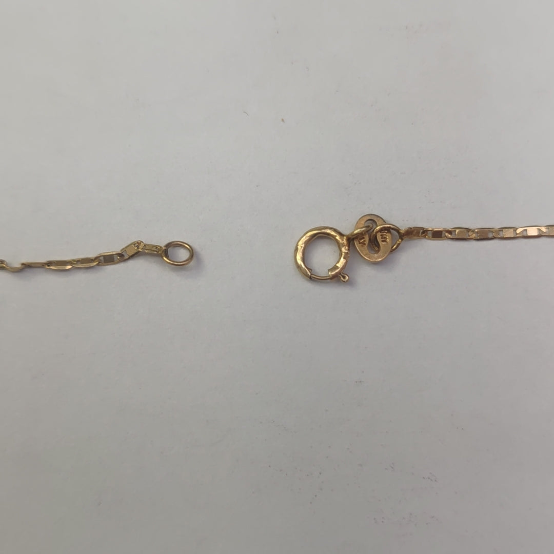 CADENA ORO 14 K 1.2 GRMS (SEMINUEVO)
