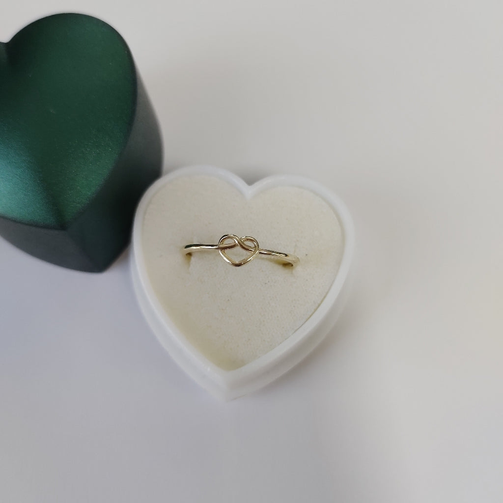 ANILLOS ANILLITO FIG CORAZON 10K TALLA 9 0.9 GR (NUEVO)