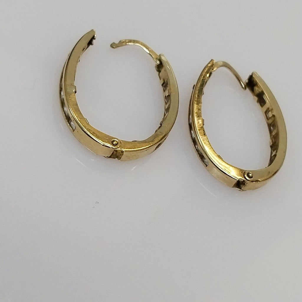 ARRACADAS PAR ORO 10 K 1,90 GRMS (SEMINUEVO)