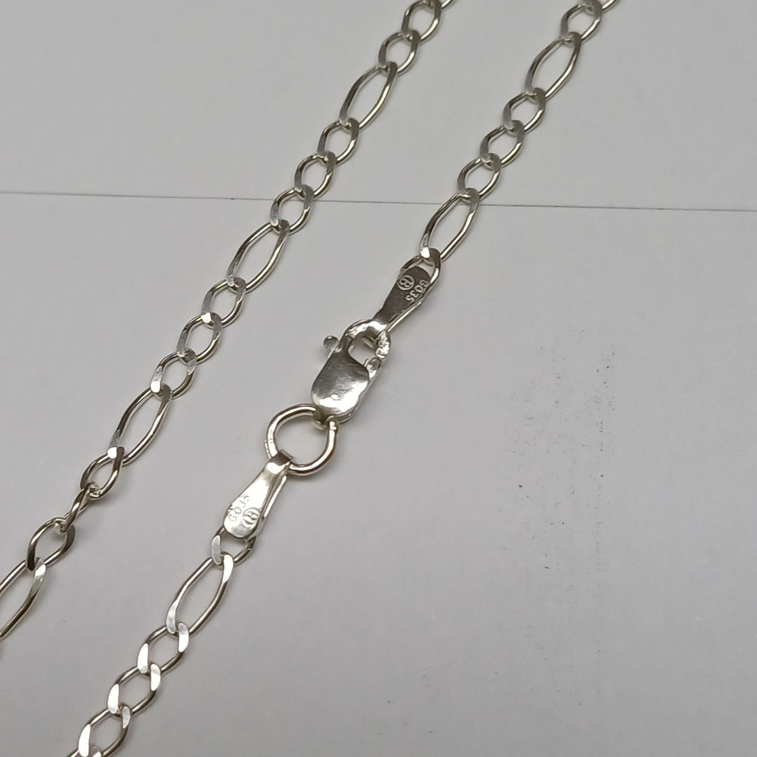 CADENA 3X1 PLATA .925 55 CM 4.33 GR (NUEVO)