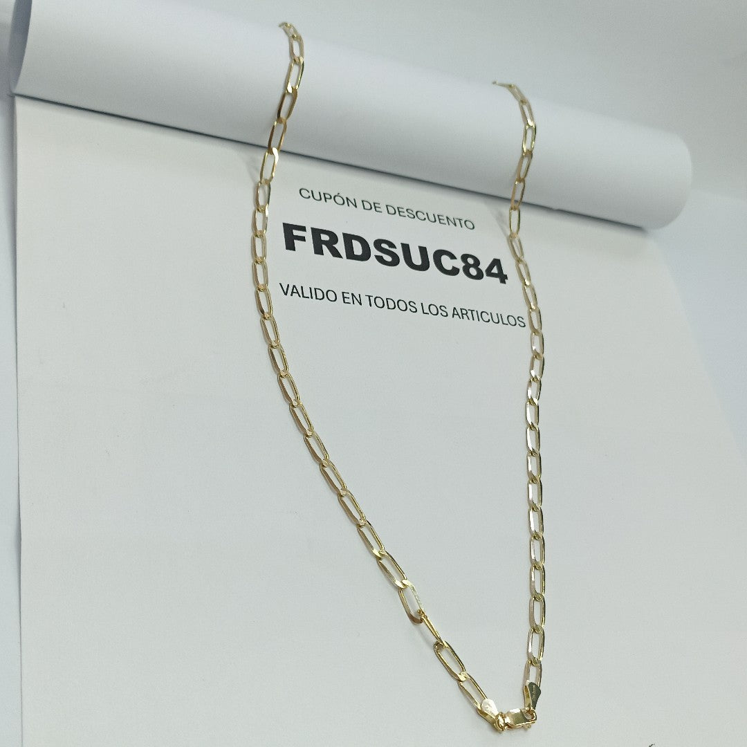 CADENA ESLABONES 14K 60 CM 11.1 GR (NUEVO)
