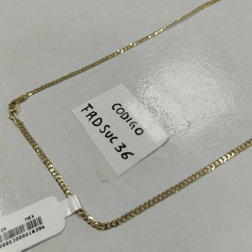 CADENA BARBADA 14K 55 CM 6 GR (NUEVO)