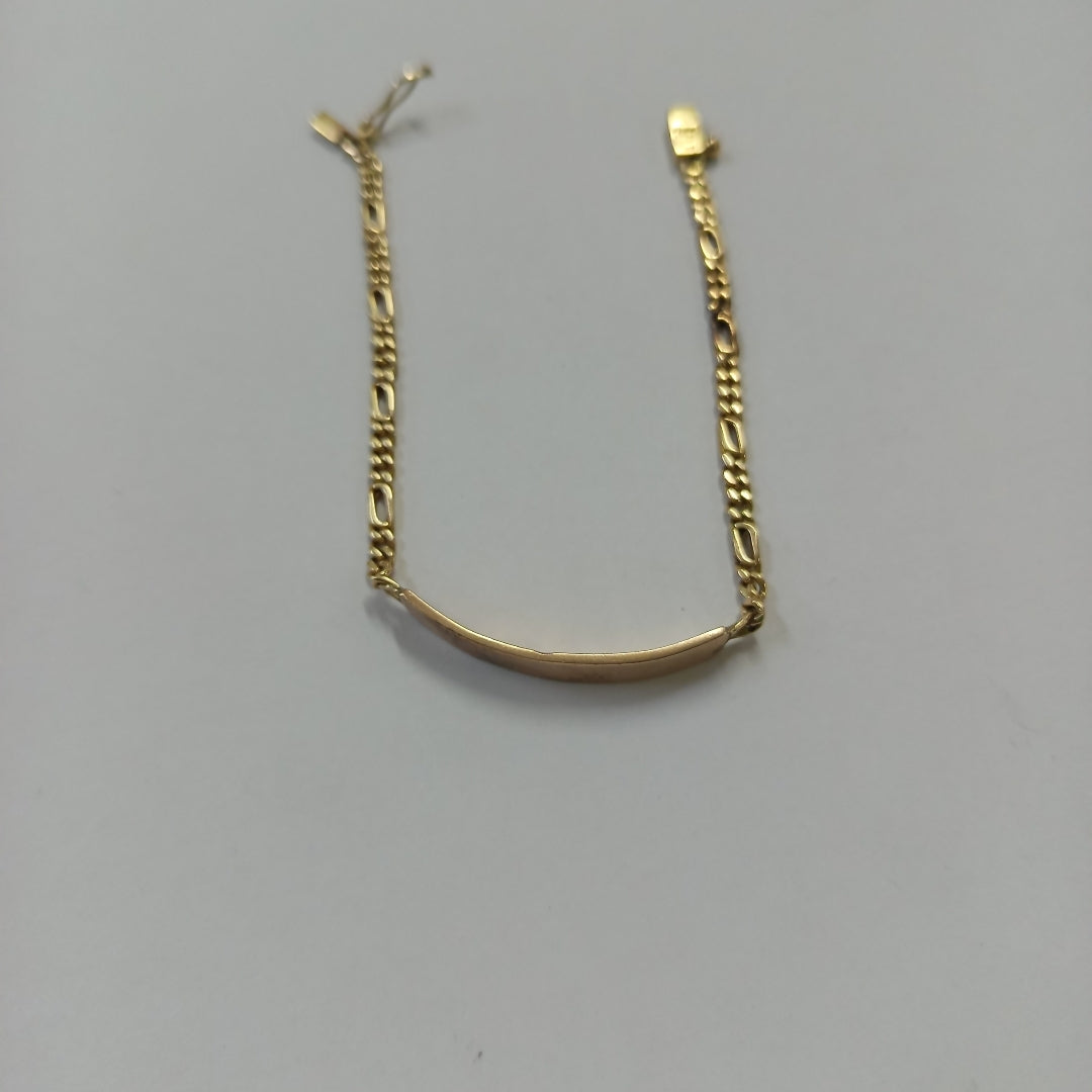 ESCLAVA ORO 14 K 7,90 GRMS (SEMINUEVO)