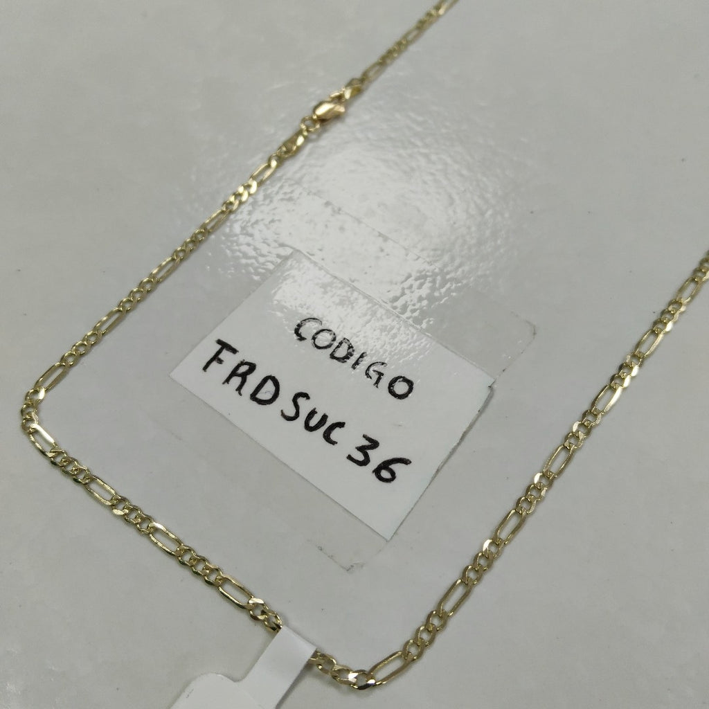 CADENA 3X1 14K 55 CM 5 GR (NUEVO)