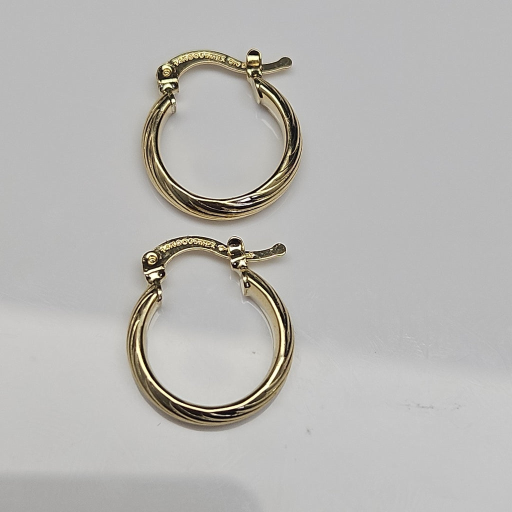 ARETES ARRACADA ASTRIADA 14K 1.7 GR (NUEVO)