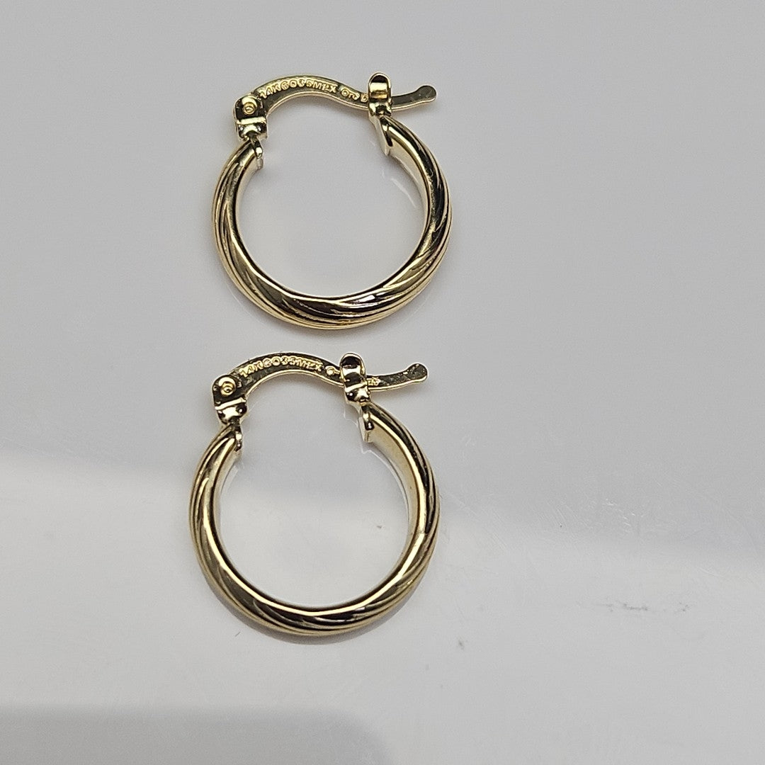 ARETES ARRACADA ASTRIADA 14K 1.7 GR (NUEVO)