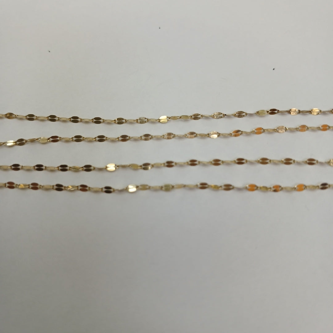 CADENA ORO 10 K 0,70 GRMS (SEMINUEVO)
