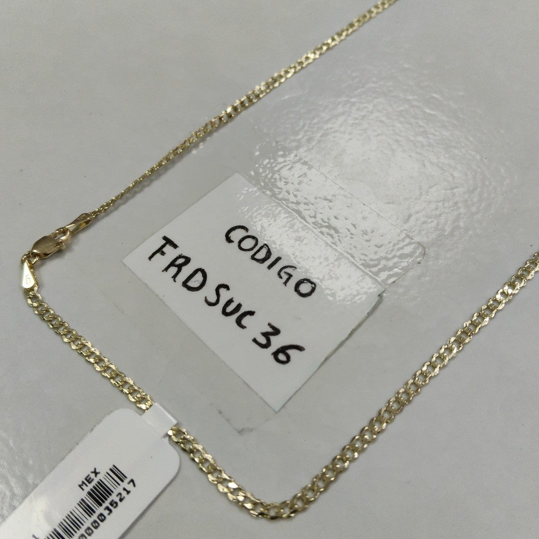 CADENA BARBADA 14K 55 CM 5.1 GR (NUEVO)