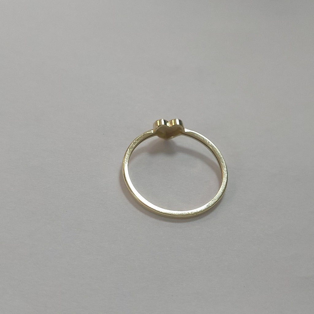 ANILLOS ANILLITO FIG CORAZON 10K TALLA 8 1.1 GR (NUEVO)