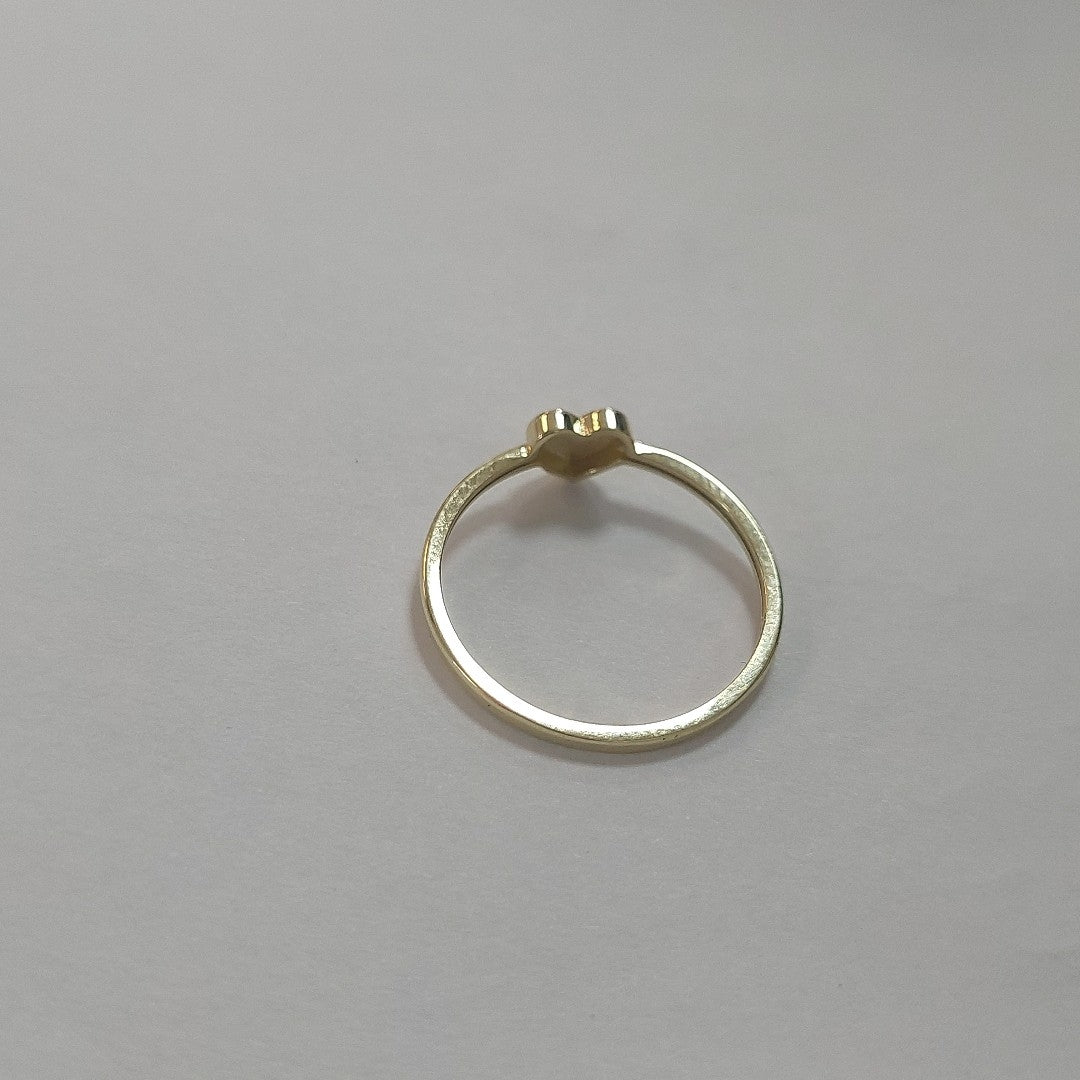 ANILLOS ANILLITO FIG CORAZON 10K TALLA 8 1.1 GR (NUEVO)