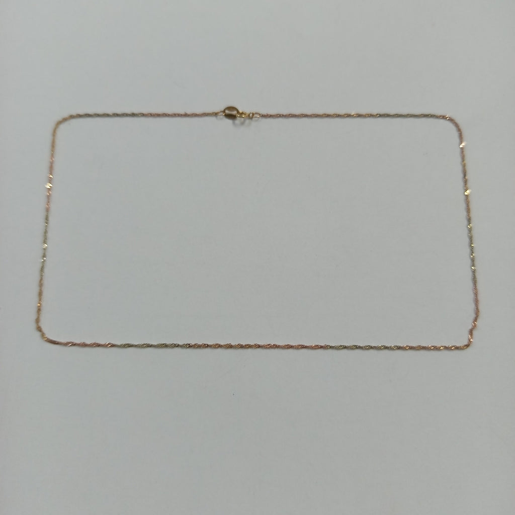 CADENA ORO 10 K 0,80 GRMS (SEMINUEVO)