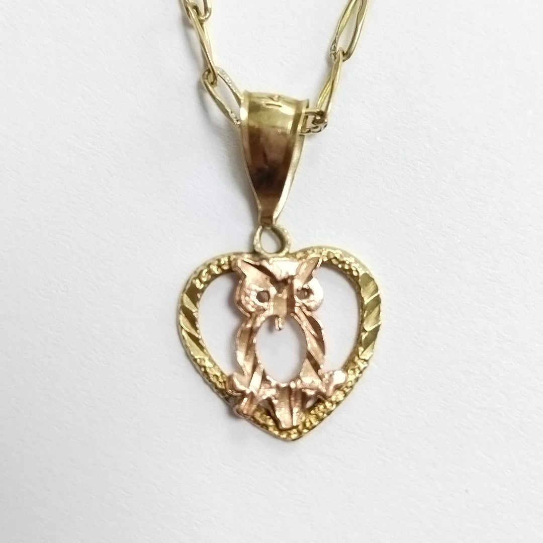 CADENA,DIJE ORO 14 K 4,50 GRMS (SEMINUEVO)