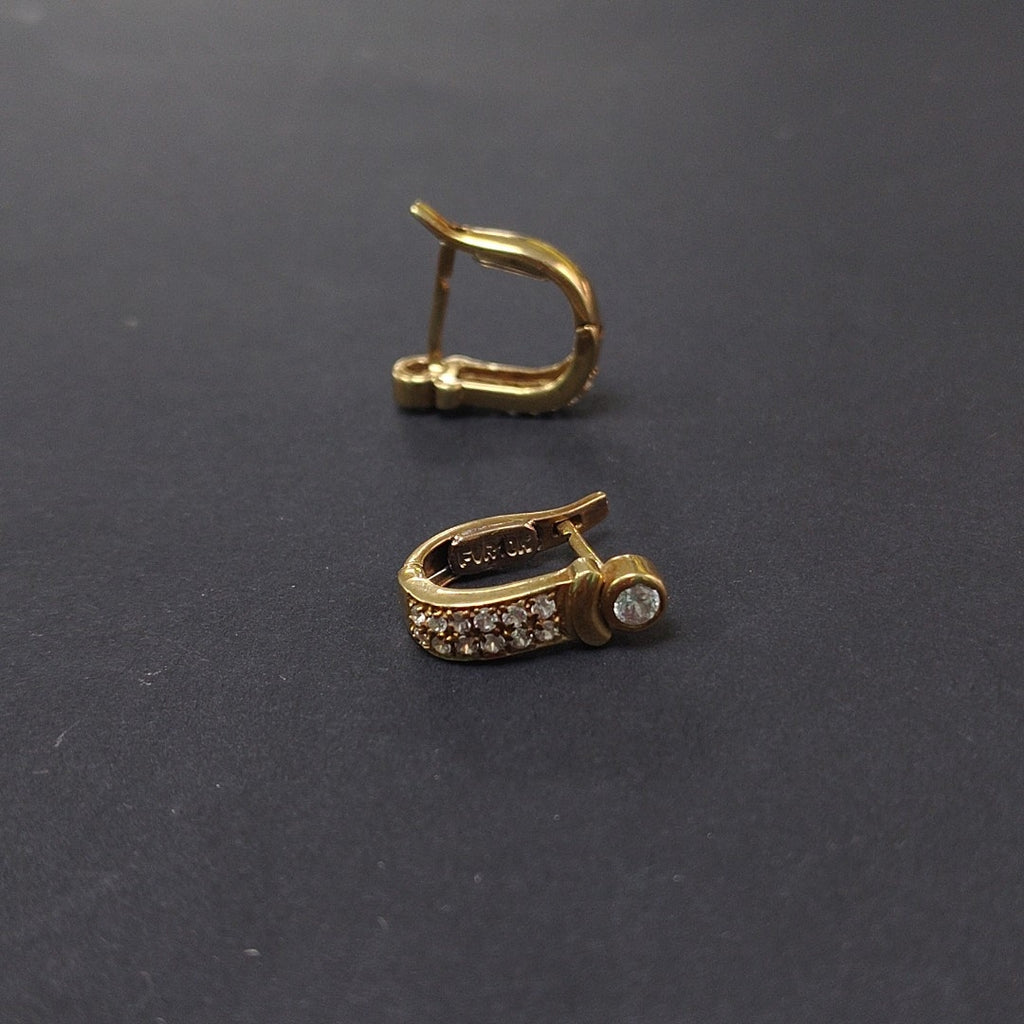 ARETES PAR ORO 10 K 3.8 GRMS (SEMINUEVO)