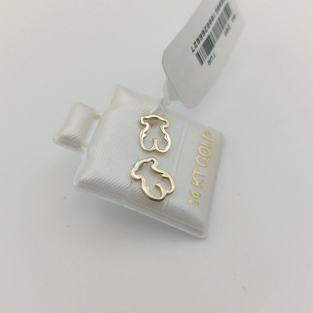 BROQUELES ORO 14K 0.8 (NUEVO)