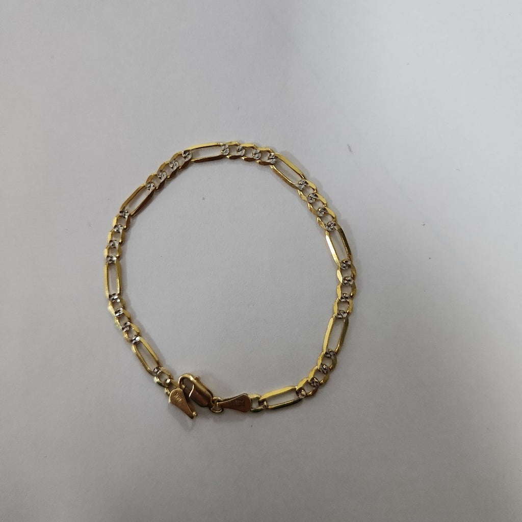 PULSERA 3X1 14K 18 CM 4 GR (NUEVO)
