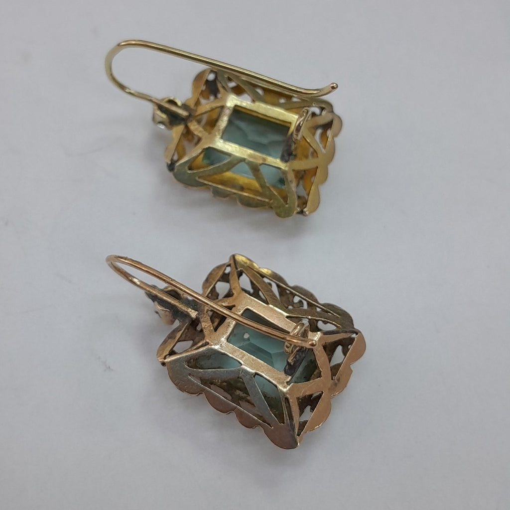ARETES PAR ORO 8 K 6,20 GRMS (SEMINUEVO)