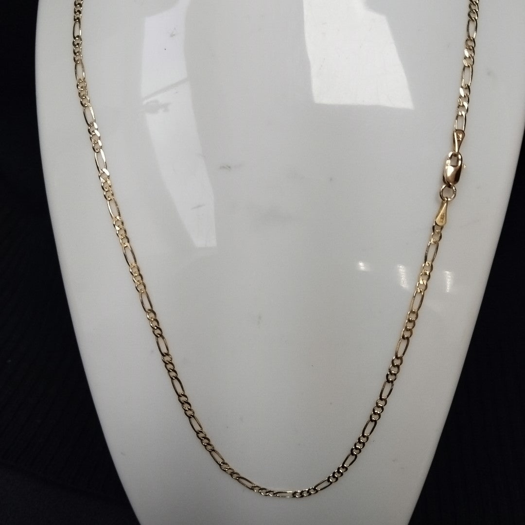 CADENAS 3X1 ORO 14K 55 CM 4.7 GR (NUEVO)