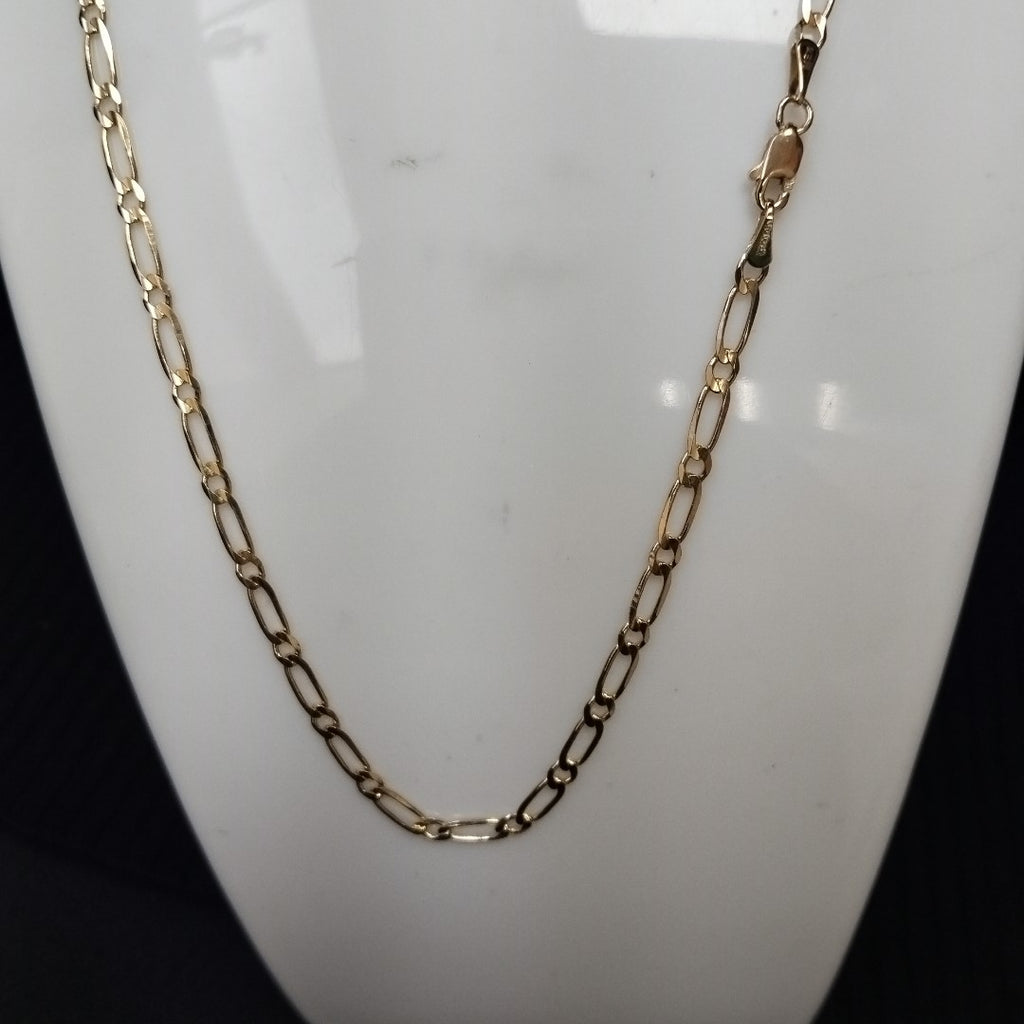 CADENAS 1X1 ORO 14K 55 CM 7.5 GR (NUEVO)